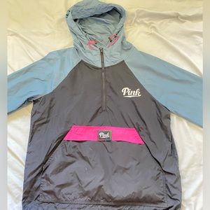 PINK windbreaker size small:)